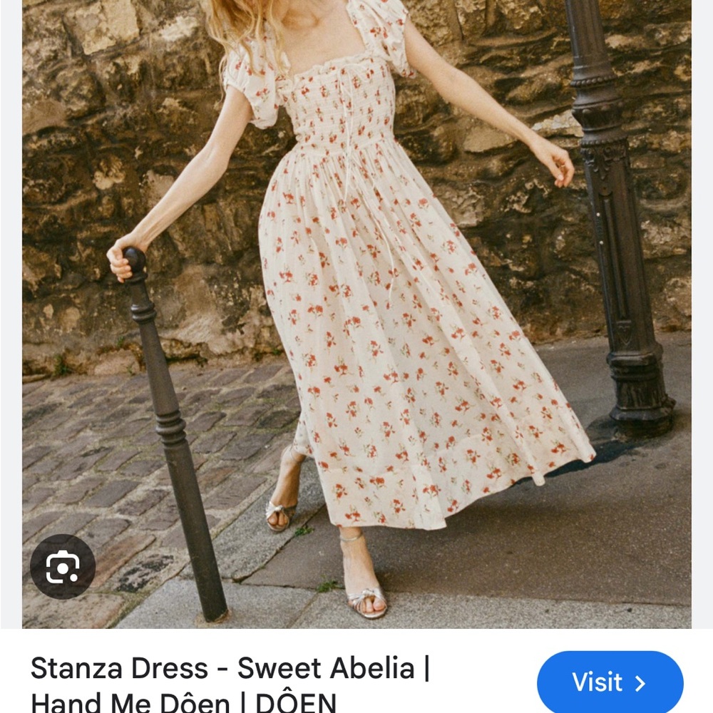 Doen Stanza Sweet Abelia Floral Dress
